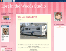 Tablet Screenshot of lostinthewoodsstudio.blogspot.com