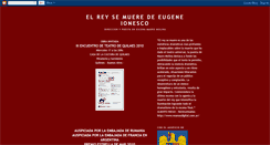 Desktop Screenshot of elreysemuere.blogspot.com