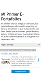Mobile Screenshot of miprimere-portafolios.blogspot.com