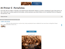 Tablet Screenshot of miprimere-portafolios.blogspot.com