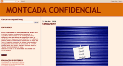 Desktop Screenshot of montcadaconfidencial.blogspot.com