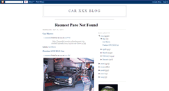 Desktop Screenshot of carxxxblog.blogspot.com