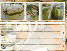 Tablet Screenshot of kuchnia-domowa-ani.blogspot.com