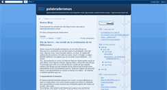 Desktop Screenshot of palabraderoman.blogspot.com