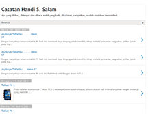 Tablet Screenshot of handi-s-salam.blogspot.com