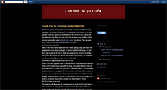 Desktop Screenshot of new-years-eve-london.blogspot.com