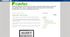 Desktop Screenshot of cavtec.blogspot.com