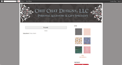 Desktop Screenshot of chitchatdesignsblog.blogspot.com