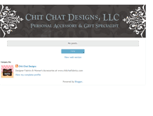 Tablet Screenshot of chitchatdesignsblog.blogspot.com