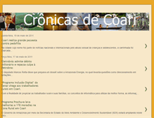 Tablet Screenshot of cronicasdecoari.blogspot.com