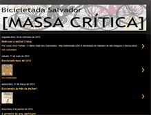 Tablet Screenshot of bicicletadasalvador.blogspot.com