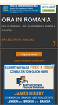 Mobile Screenshot of orainromania.blogspot.com
