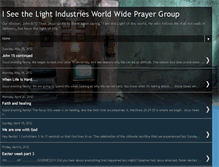 Tablet Screenshot of istlworldwideprayer.blogspot.com