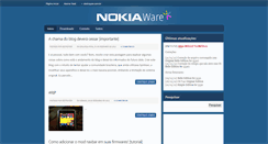Desktop Screenshot of nokiawareblog.blogspot.com