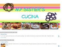 Tablet Screenshot of mysisterscucina.blogspot.com