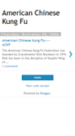 Mobile Screenshot of americanchinesekungfu.blogspot.com