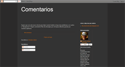 Desktop Screenshot of comentarios-ricardo.blogspot.com