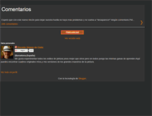 Tablet Screenshot of comentarios-ricardo.blogspot.com
