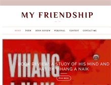 Tablet Screenshot of myfriendshipsimran.blogspot.com