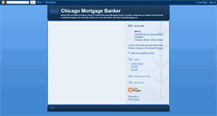 Desktop Screenshot of chicagomortgage.blogspot.com