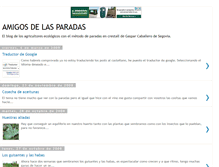 Tablet Screenshot of amigosdelasparadas.blogspot.com