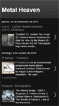 Mobile Screenshot of metalheavenhn.blogspot.com