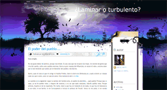 Desktop Screenshot of laminaroturbulento.blogspot.com