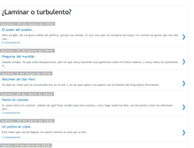 Tablet Screenshot of laminaroturbulento.blogspot.com