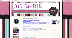 Desktop Screenshot of coriesfabfinds.blogspot.com