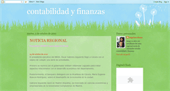 Desktop Screenshot of contabilidad10finanzas.blogspot.com