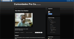 Desktop Screenshot of curiosidadesnois.blogspot.com
