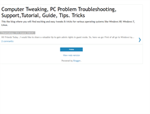 Tablet Screenshot of computer-tweaks.blogspot.com