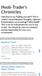 Mobile Screenshot of noob-trader.blogspot.com