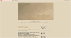 Desktop Screenshot of canoeinthemist.blogspot.com