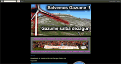 Desktop Screenshot of gazume.blogspot.com