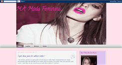 Desktop Screenshot of mamodafeminina.blogspot.com