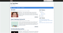 Desktop Screenshot of airflashnews.blogspot.com