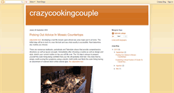 Desktop Screenshot of crazycookingcouple.blogspot.com