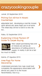 Mobile Screenshot of crazycookingcouple.blogspot.com