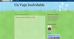 Desktop Screenshot of conozca-lapaz-bolivia.blogspot.com
