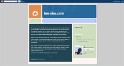Desktop Screenshot of luo-shu.blogspot.com