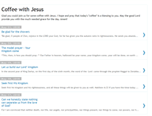 Tablet Screenshot of coffee-with-jesus.blogspot.com
