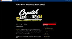 Desktop Screenshot of capitolstreetteam.blogspot.com