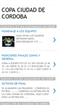 Mobile Screenshot of copaciudaddecordoba.blogspot.com