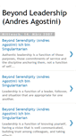 Mobile Screenshot of beyond-leadership.blogspot.com
