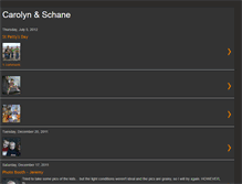 Tablet Screenshot of carolynandschane.blogspot.com