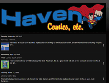 Tablet Screenshot of havencomics.blogspot.com