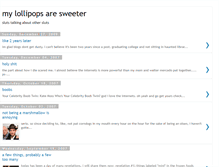 Tablet Screenshot of mylollipopsaresweeter.blogspot.com