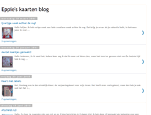 Tablet Screenshot of eppieskaartenblog.blogspot.com