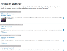 Tablet Screenshot of abancayapurimac.blogspot.com